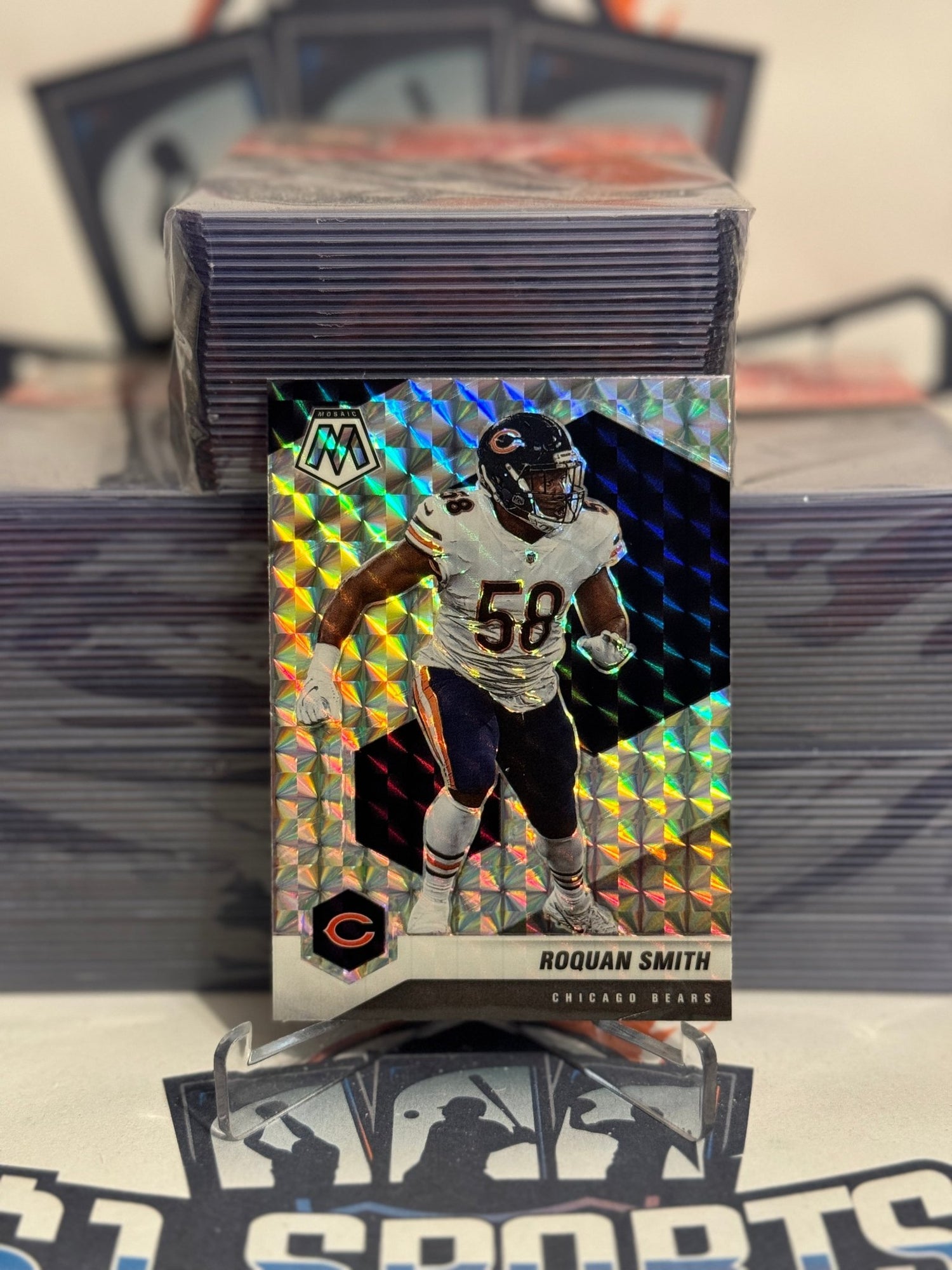 2021 Panini Mosaic (Mosaic Prizm) Roquan Smith #46