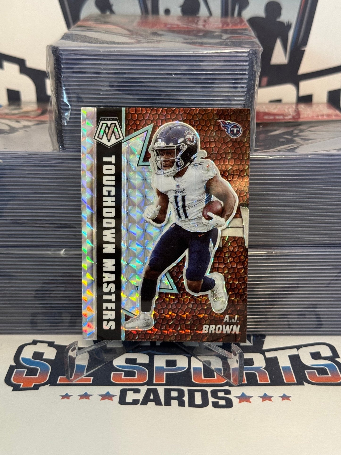 2021 Panini Mosaic (Mosaic Prizm, Touchdown Masters) A.J. Brown #TM-TM-10