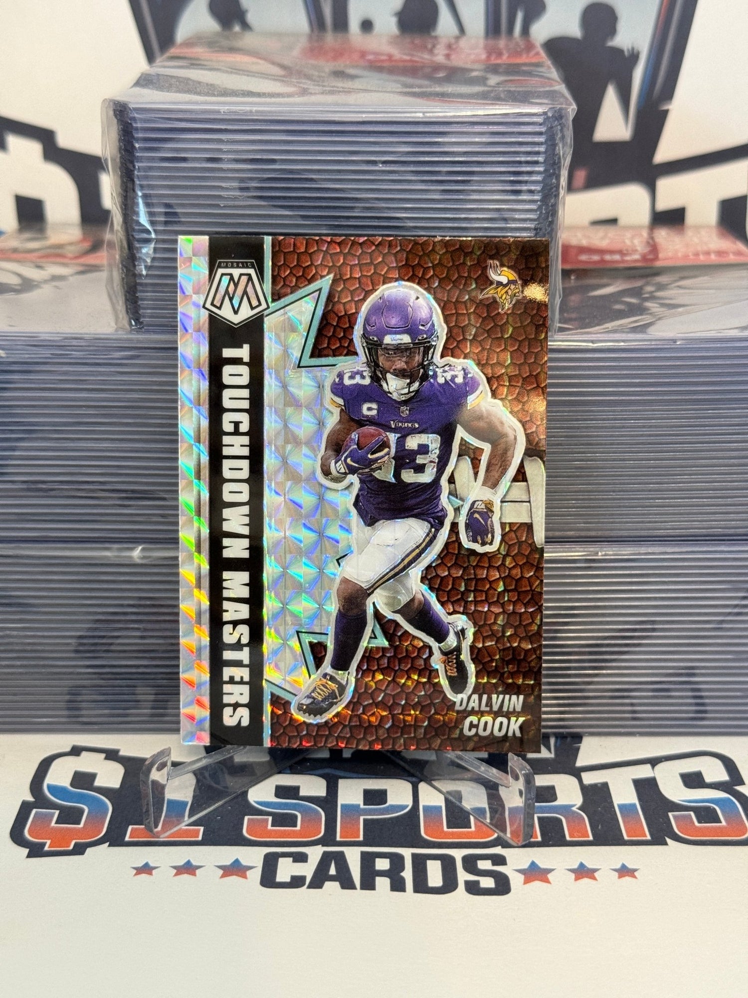 2021 Panini Mosaic (Mosaic Prizm, Touchdown Masters) Dalvin Cook #TM-5