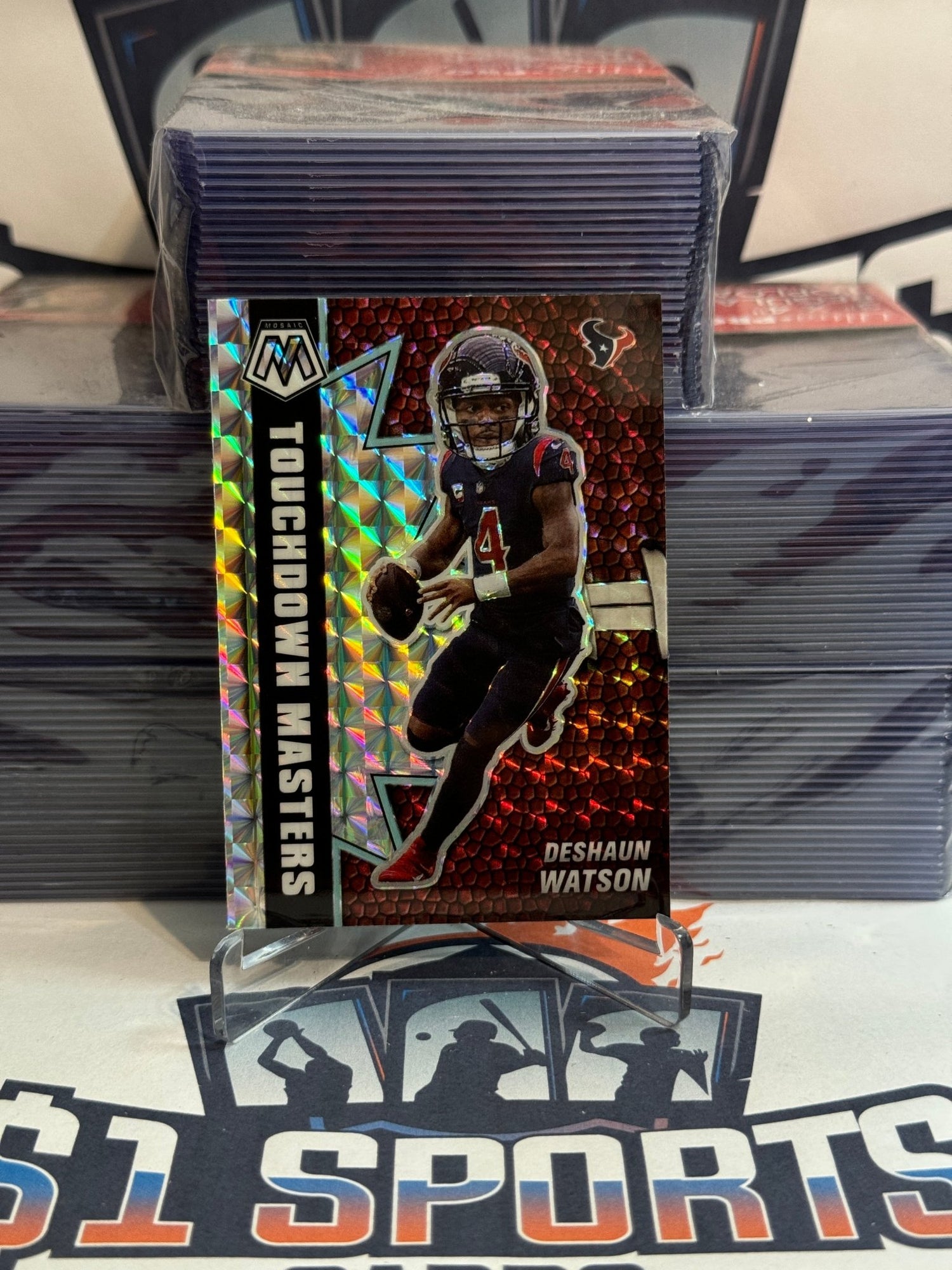 2021 Panini Mosaic (Mosaic Prizm, Touchdown Masters) Deshaun Watson #tm - 17