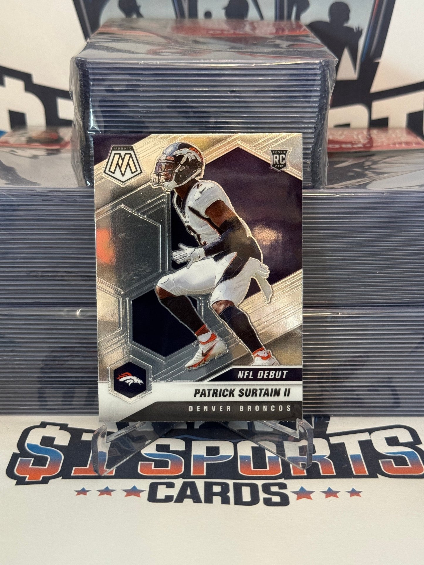 2021 Panini Mosaic (NFL Debut) Patrick Surtain II Rookie #256