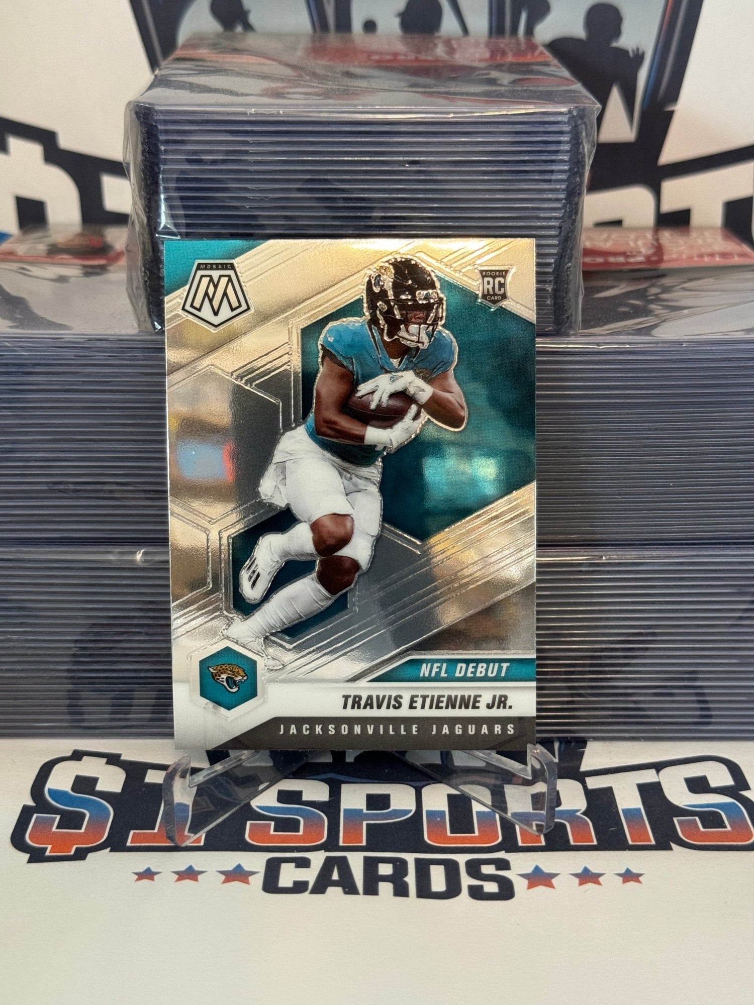 2021 Panini Mosaic (NFL Debut) Travis Etienne Jr. Rookie #253