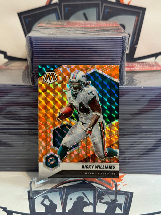 2021 Panini Mosaic (Orange Reactive Prizm) Ricky Williams #124