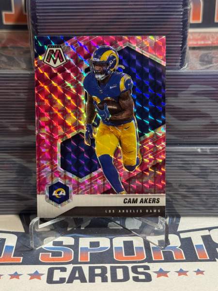 2021 Panini Mosaic (Pink Camo Prizm) Cam Akers 119