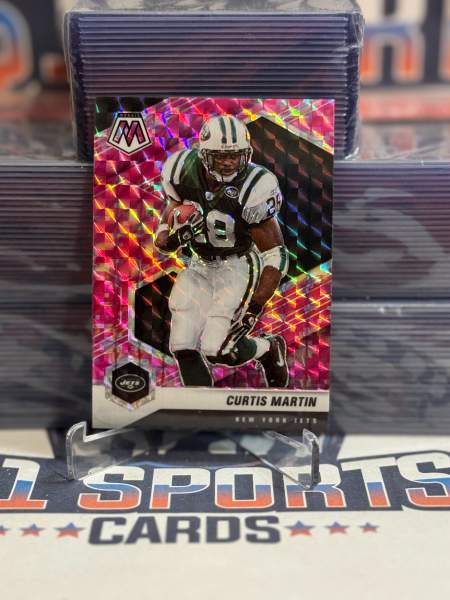 2021 Panini Mosaic (Pink Camo Prizm) Curtis Martin 156