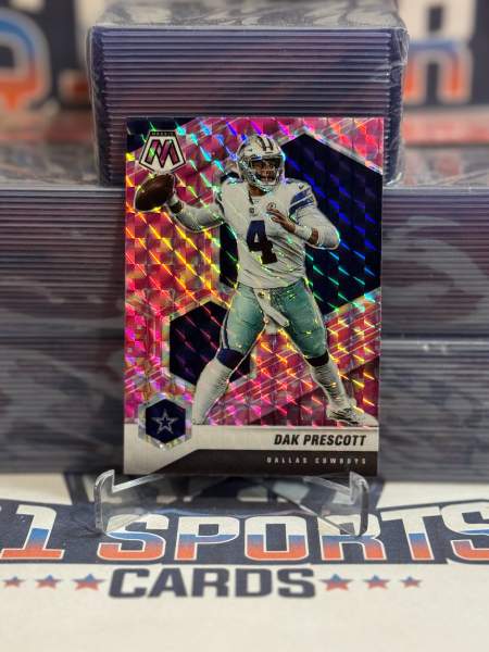 2021 Panini Mosaic (Pink Camo Prizm) Dak Prescott 58