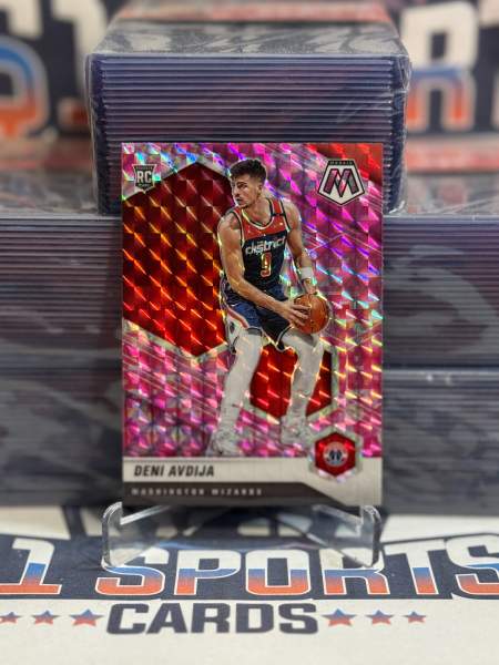 2021 Panini Mosaic (Pink Camo Prizm) Deni Avdija Rookie 217