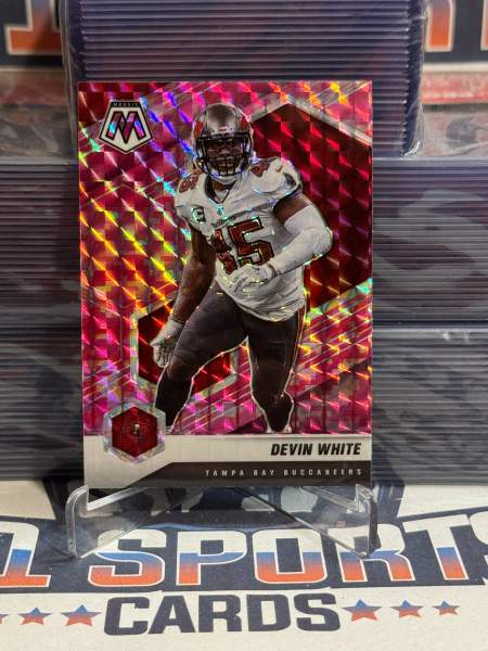 2021 Panini Mosaic (Pink Camo Prizm) Devin White 191
