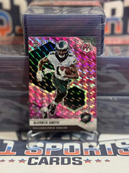 2021 Panini Mosaic (Pink Camo Prizm) DeVonta Smith Rookie 305