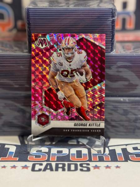 2021 Panini Mosaic (Pink Camo Prizm) George Kittle 176