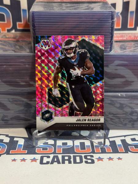 2021 Panini Mosaic (Pink Camo Prizm) Jalen Reagor 164
