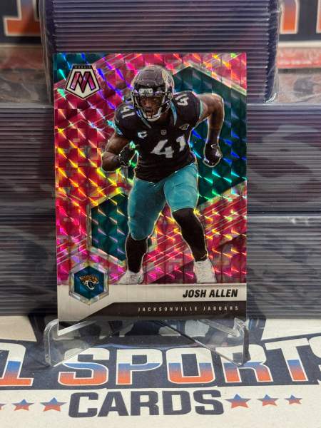 2021 Panini Mosaic (Pink Camo Prizm) Josh Allen 102