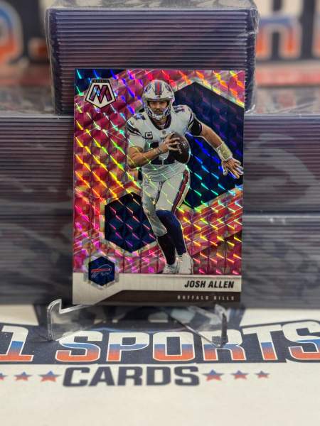 2021 Panini Mosaic (Pink Camo Prizm) Josh Allen 26