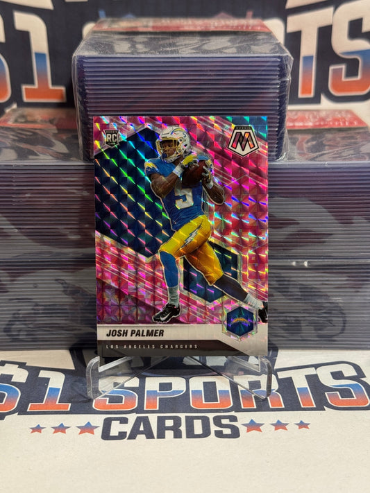 2021 Panini Mosaic (Pink Camo Prizm) Josh Palmer Rookie 329