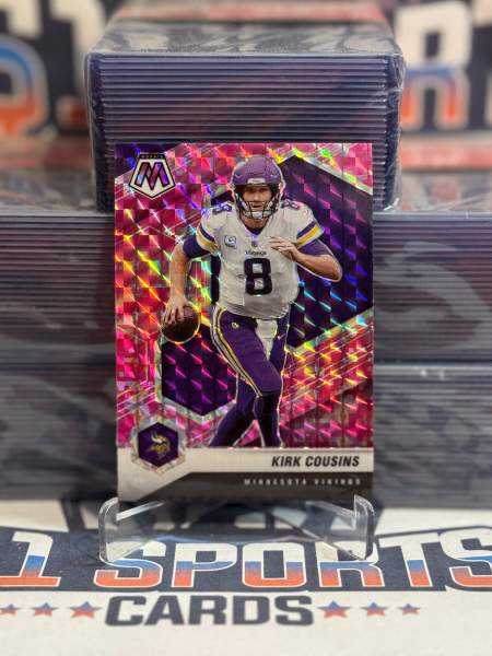2021 Panini Mosaic (Pink Camo Prizm) Kirk Cousins 218