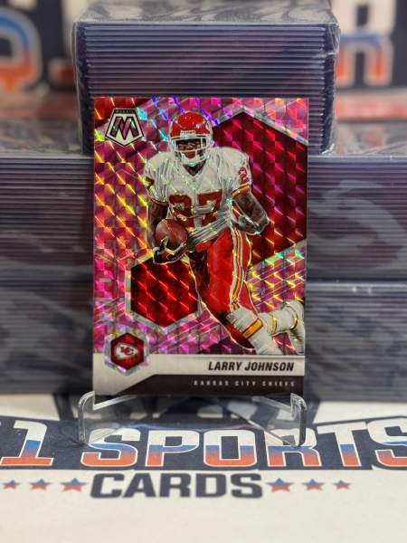 2021 Panini Mosaic (Pink Camo Prizm) Larry Johnson 3