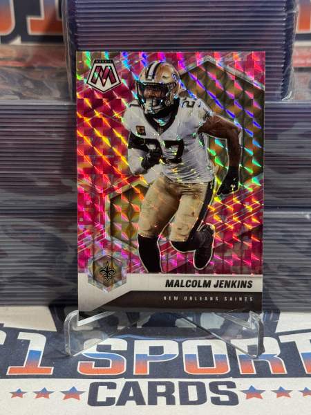 2021 Panini Mosaic (Pink Camo Prizm) Malcolm Jenkins 148