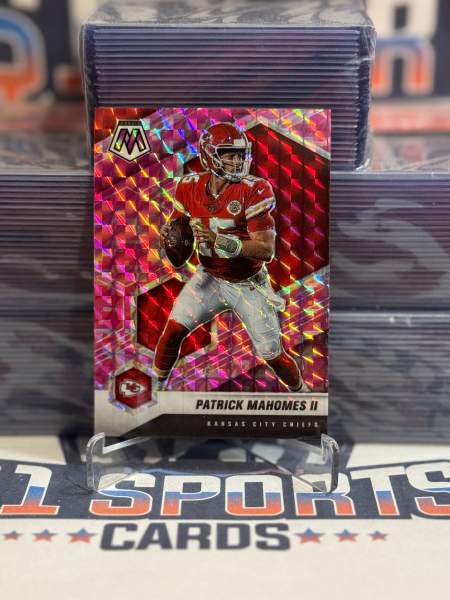 2021 Panini Mosaic (Pink Camo Prizm) Patrick Mahomes II 1