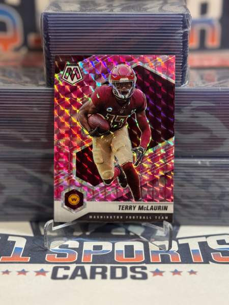 2021 Panini Mosaic (Pink Camo Prizm) Terry McLaurin 199