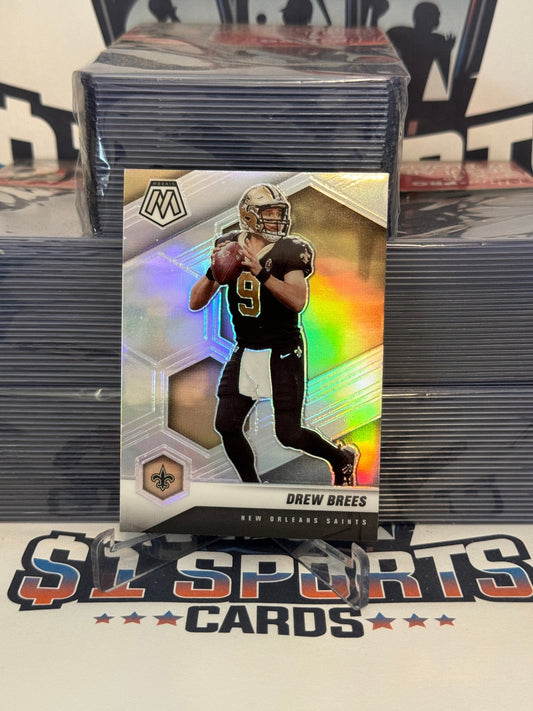 2021 Panini Mosaic (Silver Prizm) Drew Brees #143