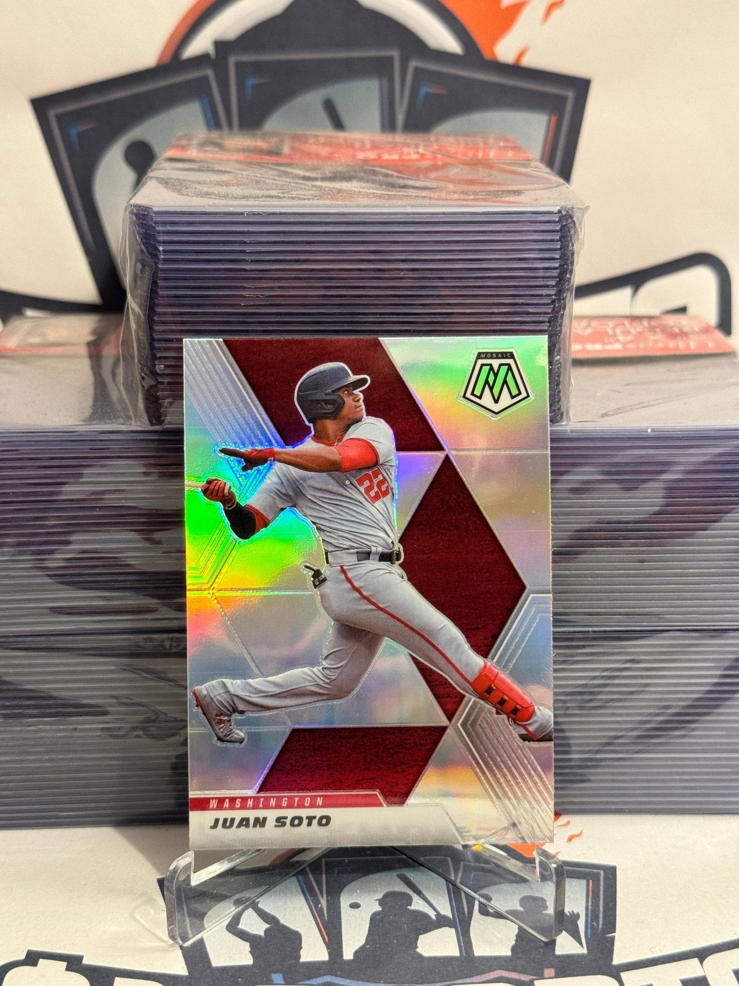 2021 Panini Mosaic (Silver Prizm) Juan Soto #113