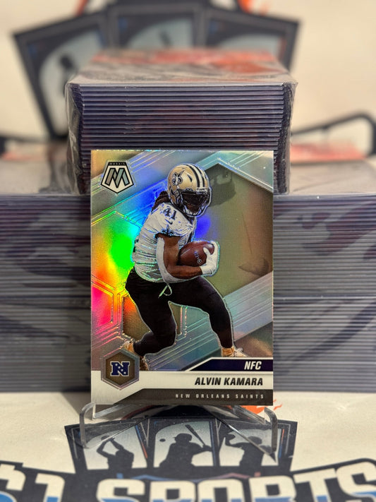 2021 Panini Mosaic (Silver Prizm, NFC) Alvin Kamara #213