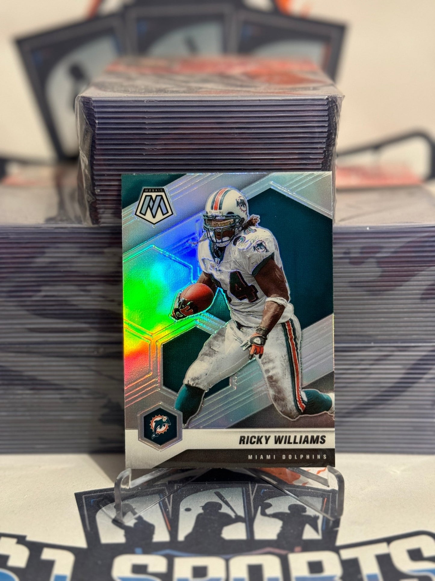 2021 Panini Mosaic (Silver Prizm) Ricky Williams #124