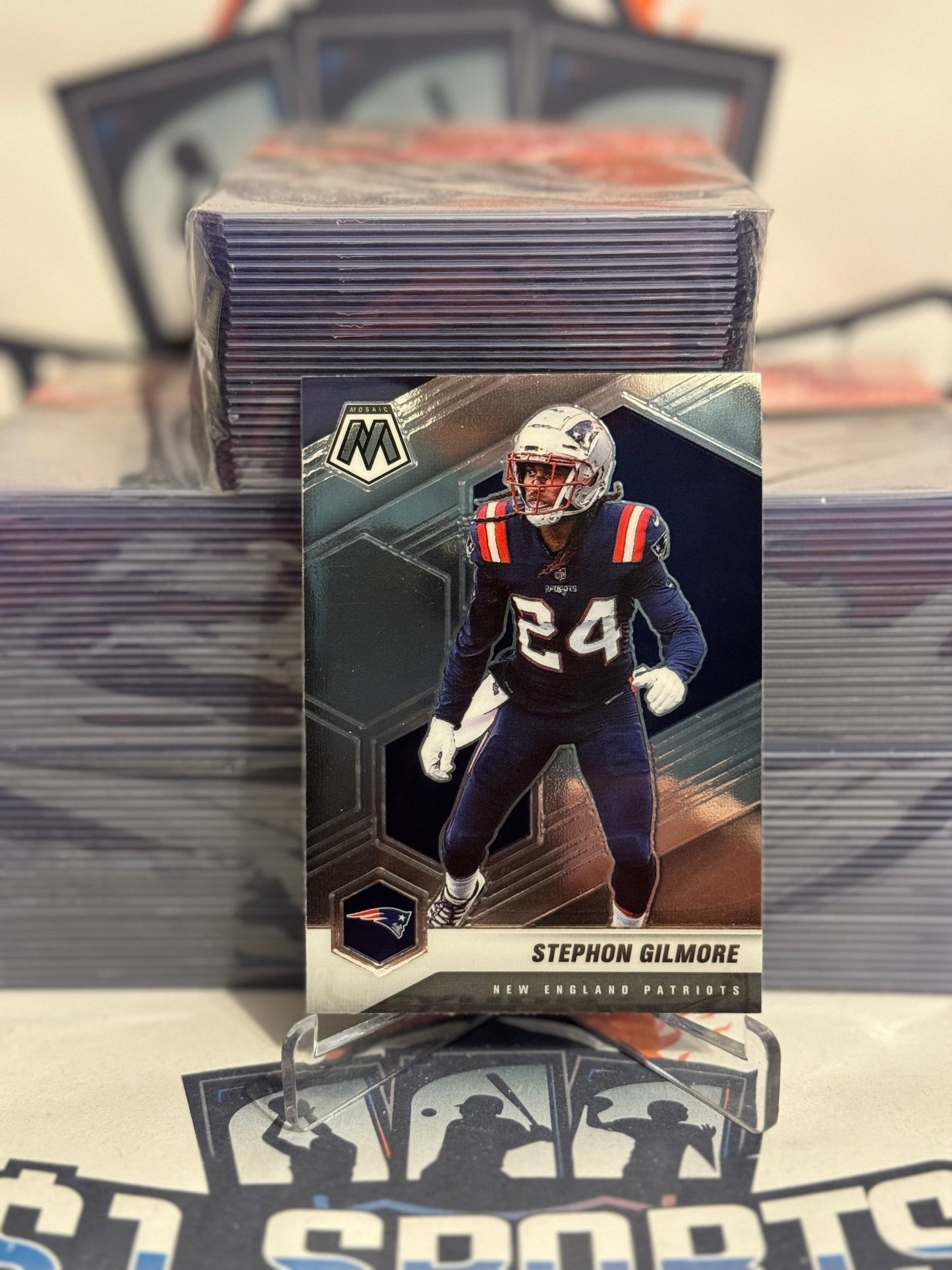 2021 Panini Mosaic Stephon Gilmore #140