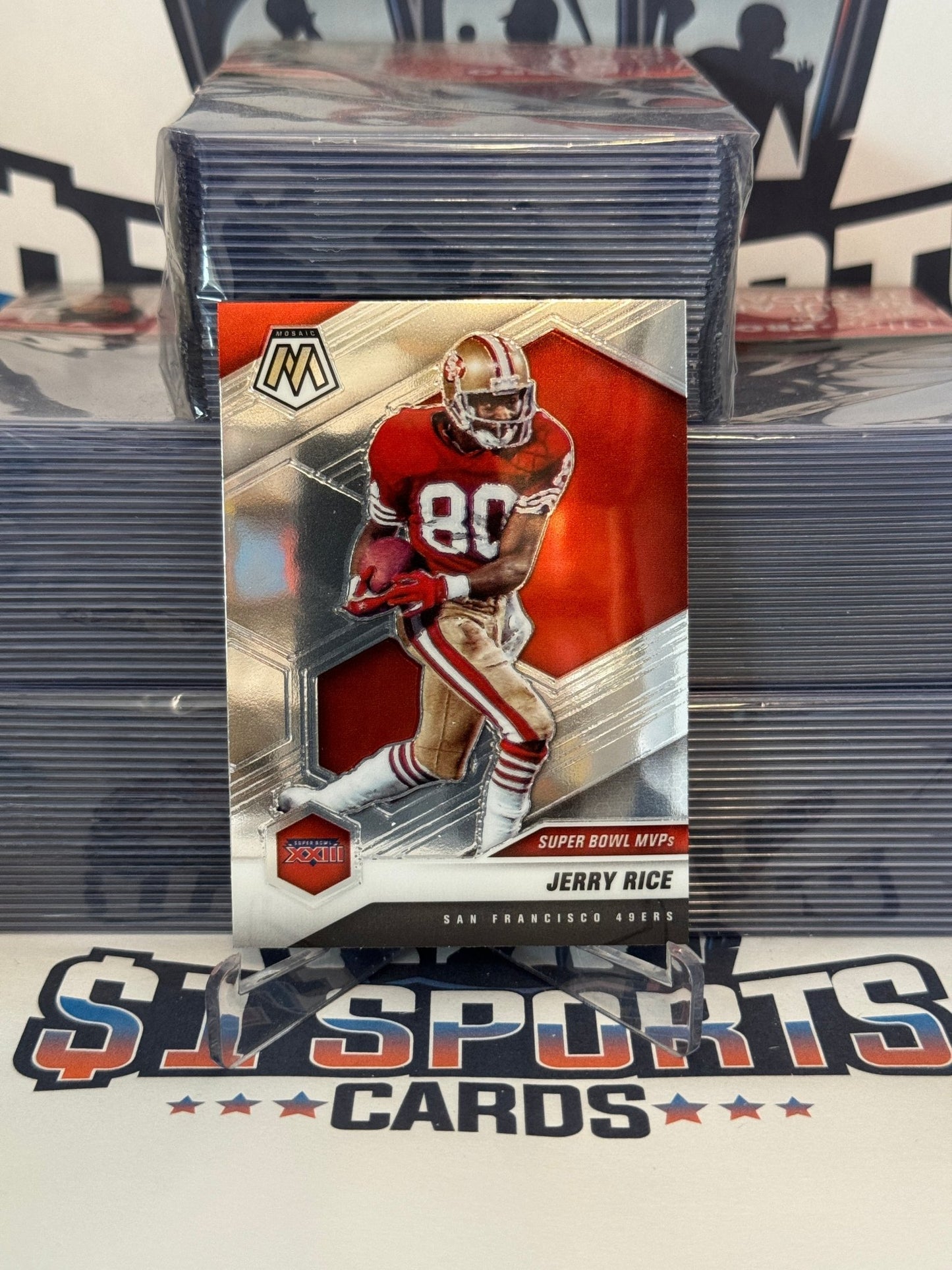 2021 Panini Mosaic (Super Bowl MVPs) Jerry Rice #295