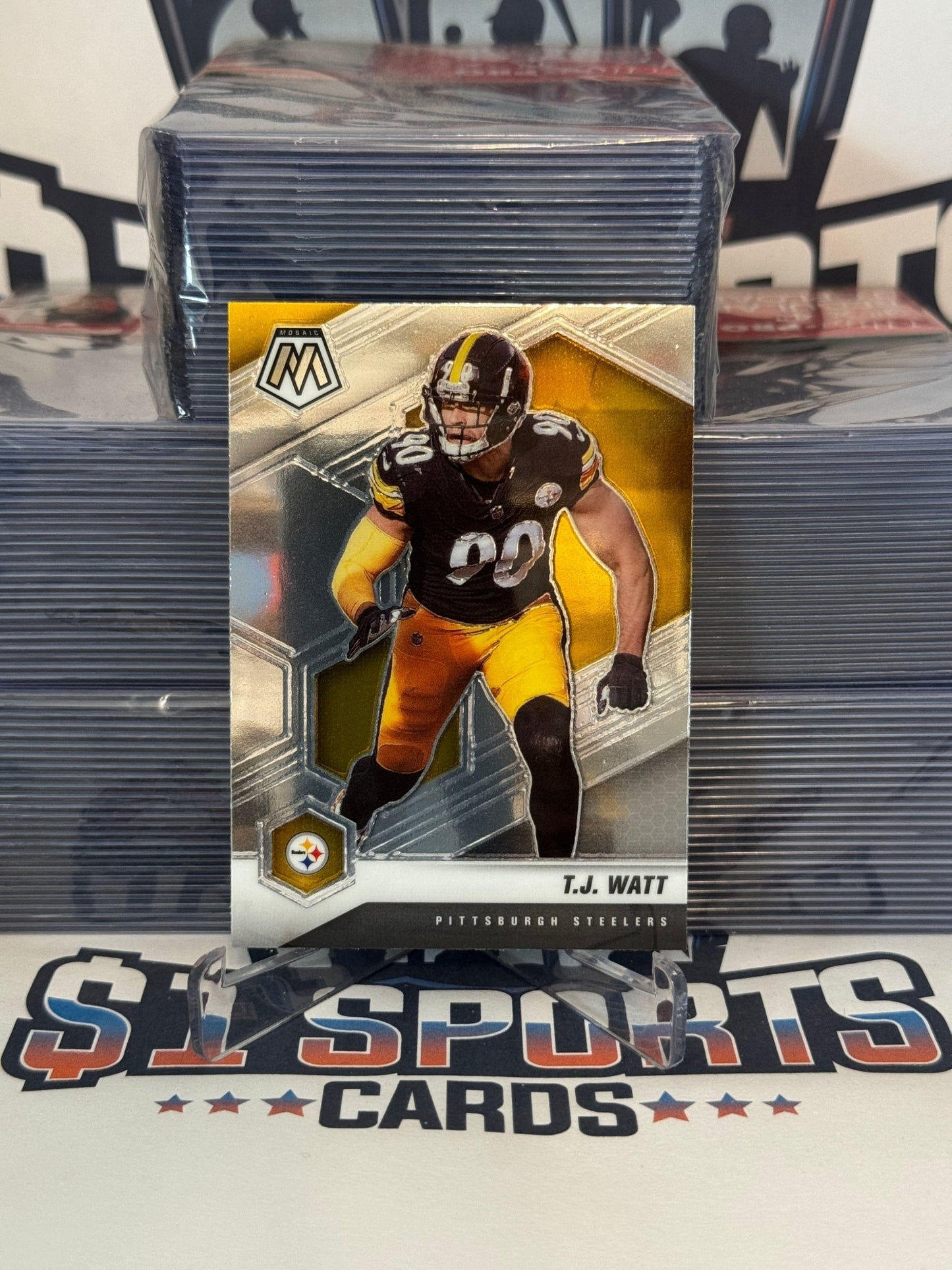 2021 Panini Mosaic T.J. Watt #172