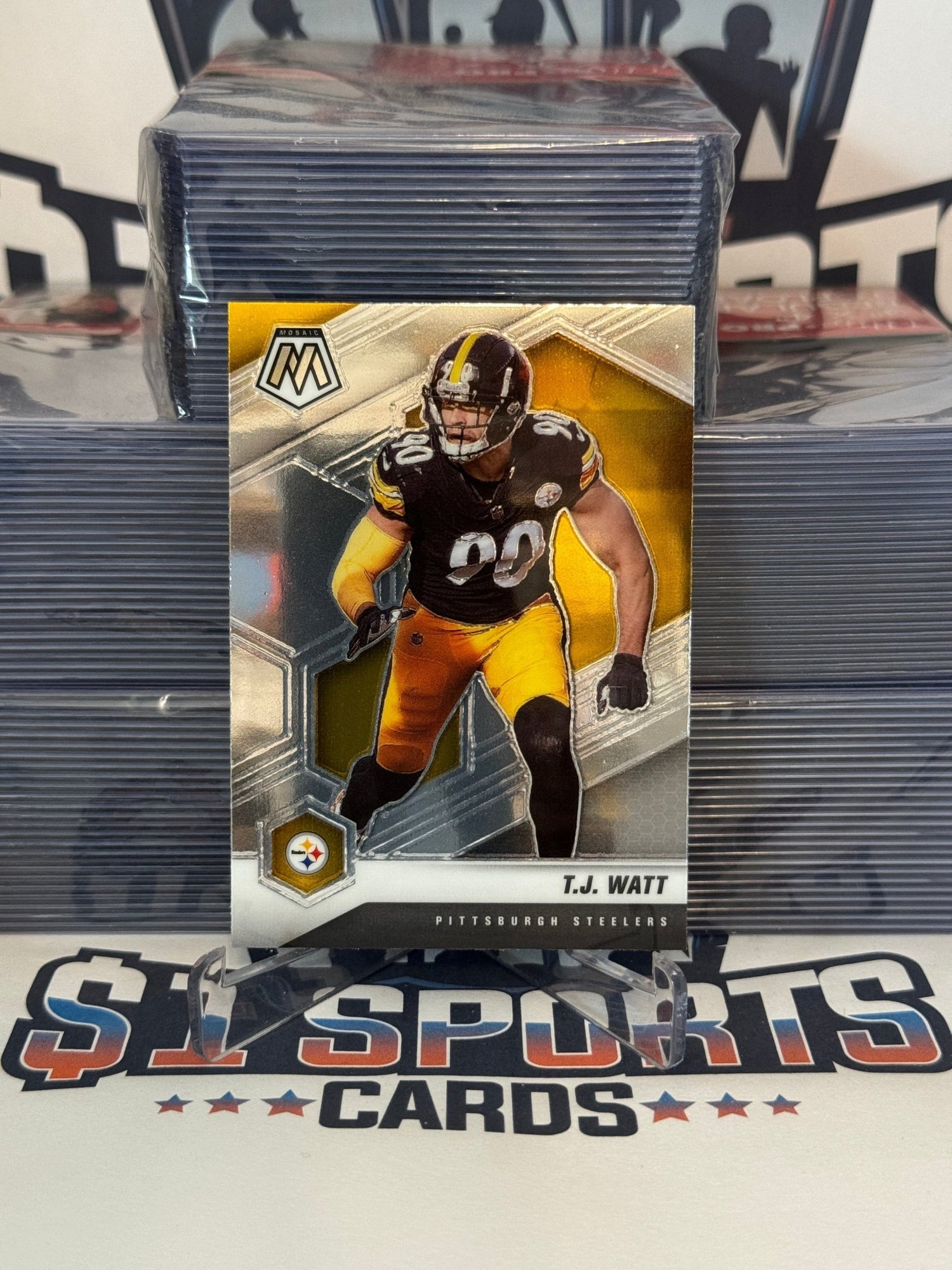 2021 Panini Mosaic T.J. Watt #172