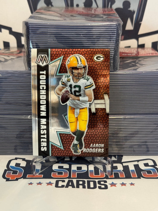 2021 Panini Mosaic (Touchdown Masters) Aaron Rodgers #TM-11