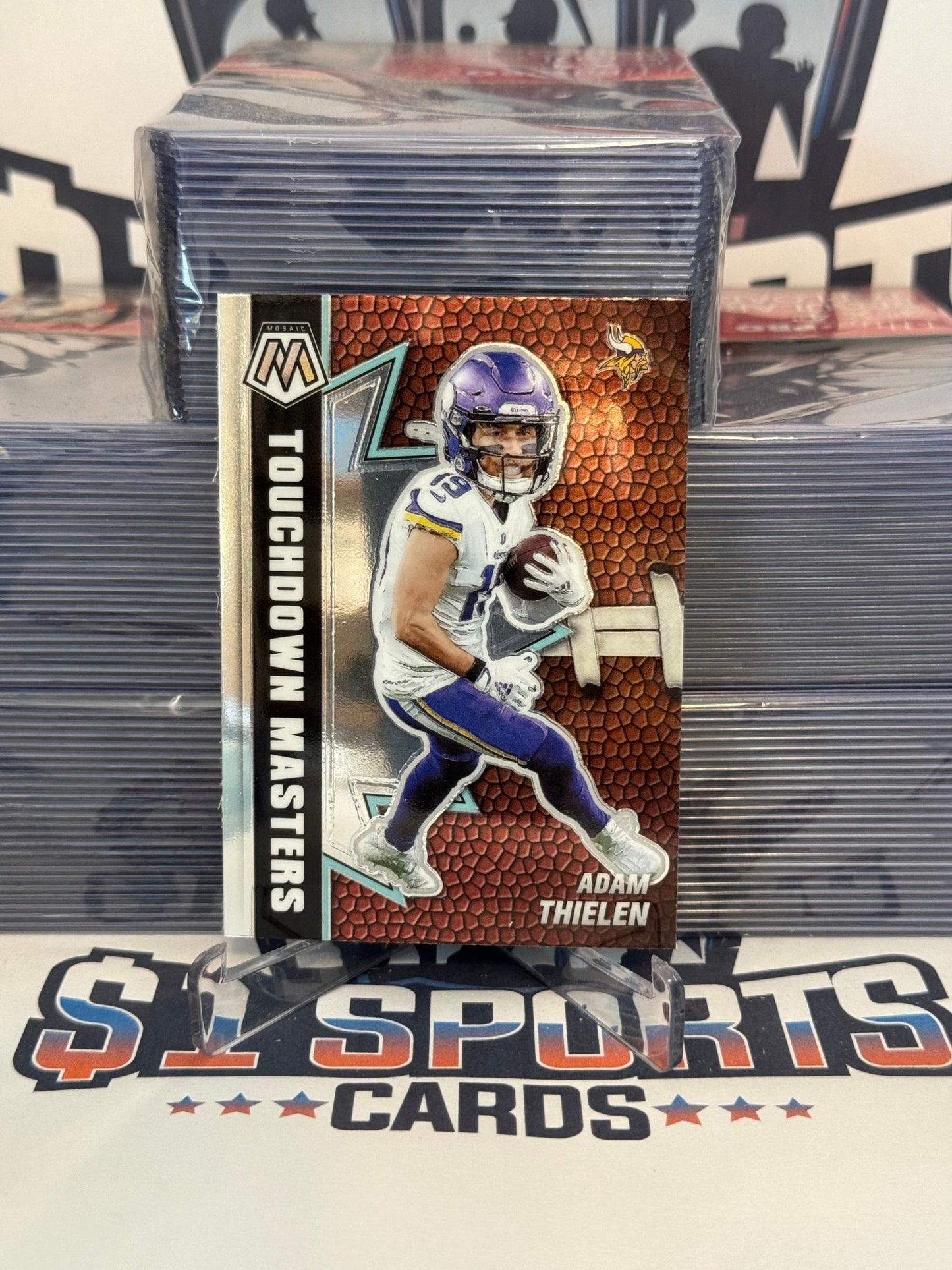 2021 Panini Mosaic (Touchdown Masters) Adam Thielen #TM-6