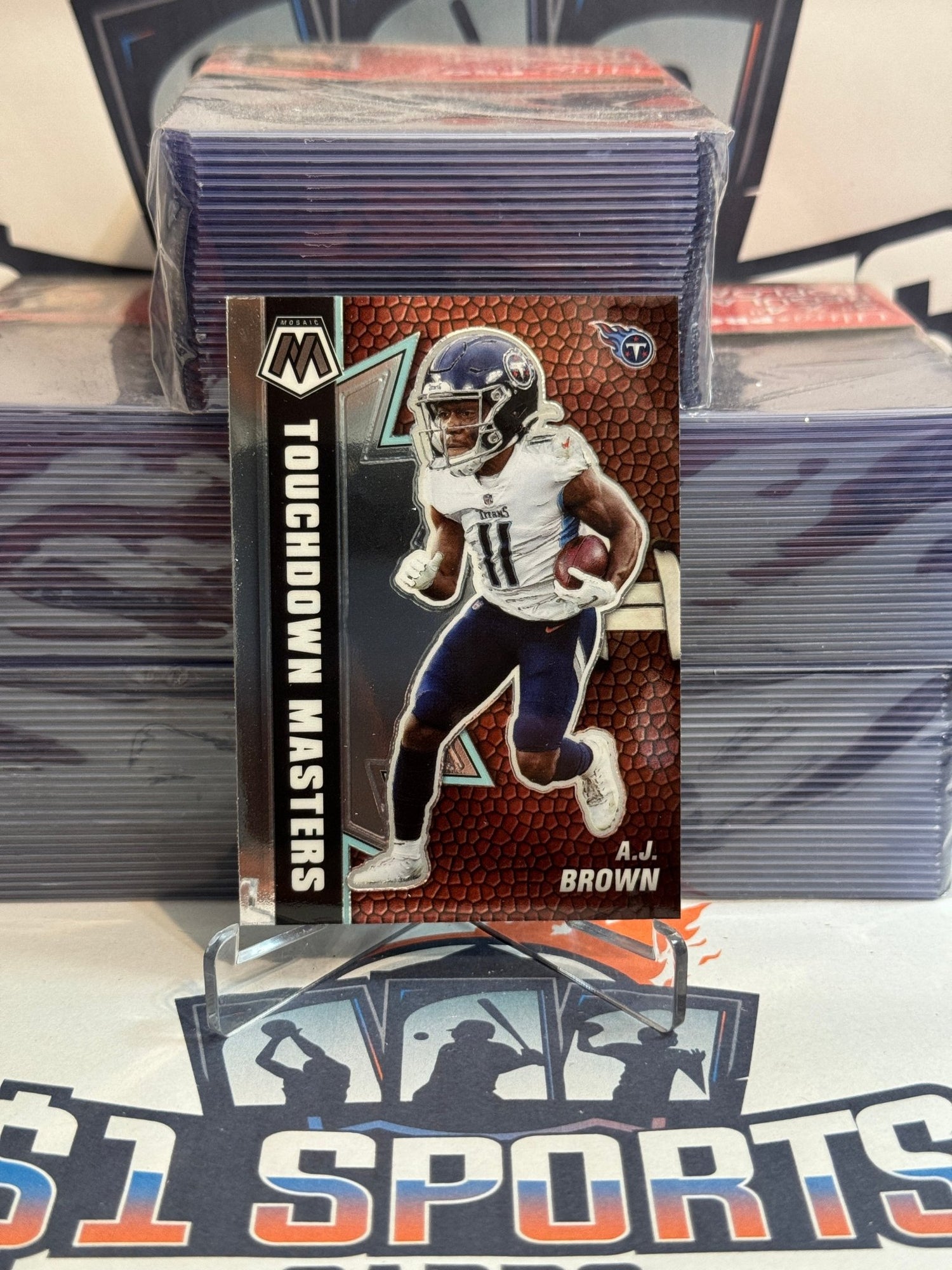 2021 Panini Mosaic (Touchdown Masters) A.J. Brown #TM - 10