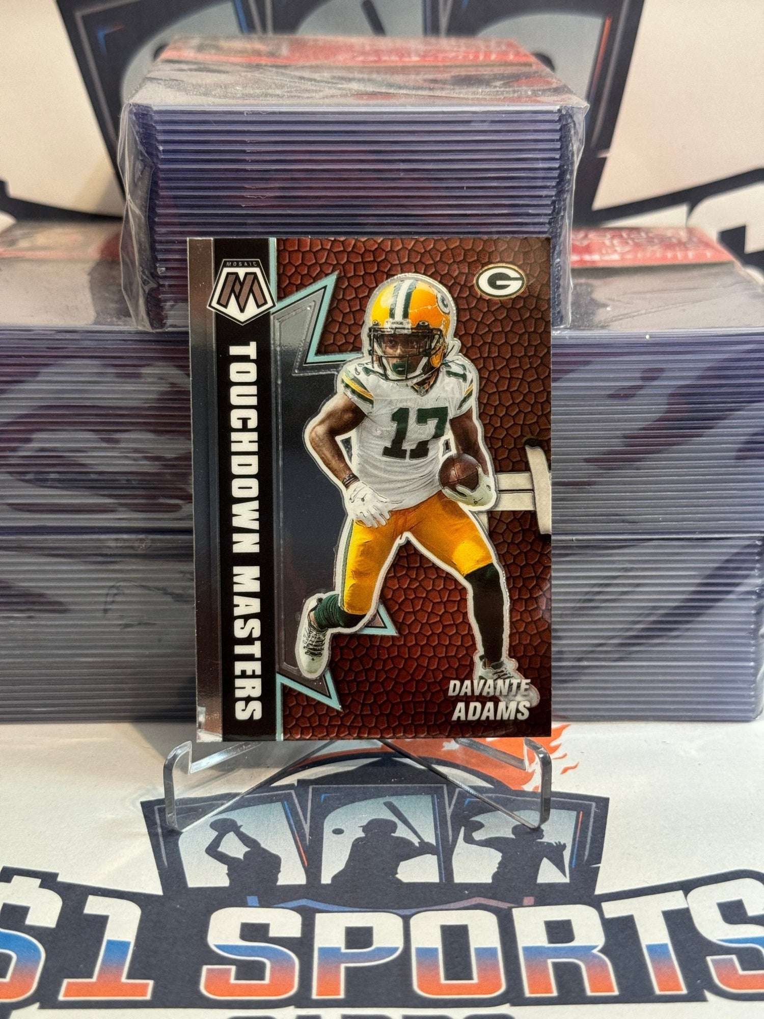 2021 Panini Mosaic (Touchdown Masters) Davante Adams #TM - 2