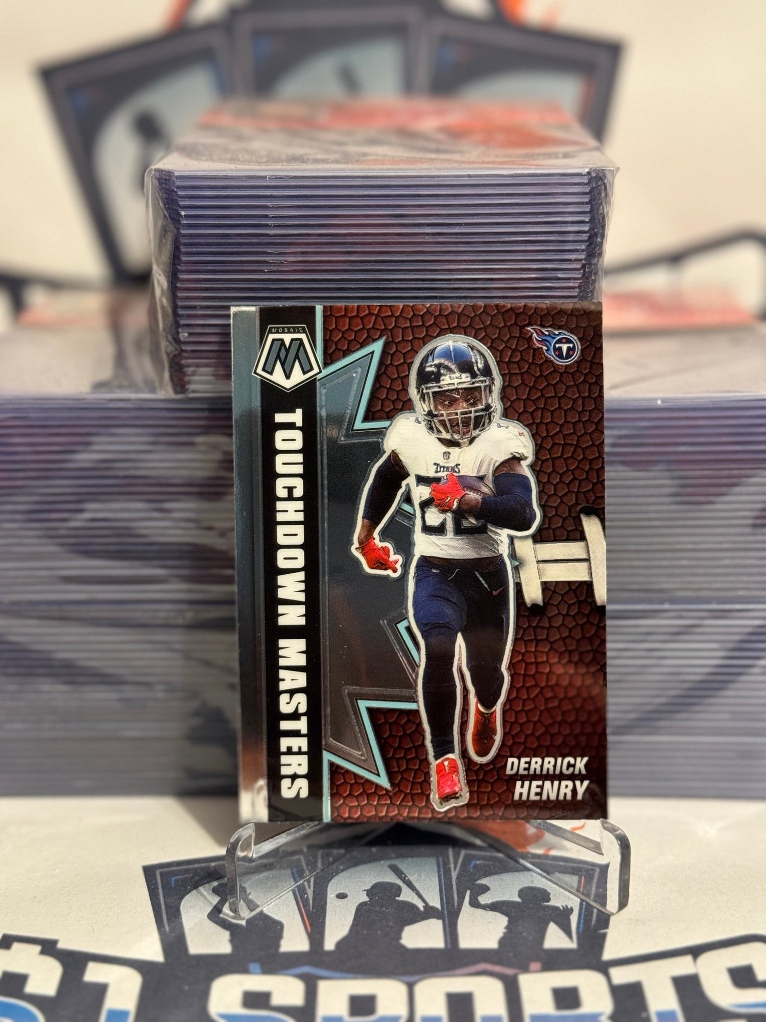 2021 Panini Mosaic (Touchdown Masters) Derrick Henry #TM-3