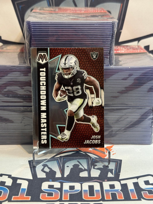 2021 Panini Mosaic (Touchdown Masters) Josh Jacobs #TM - 9