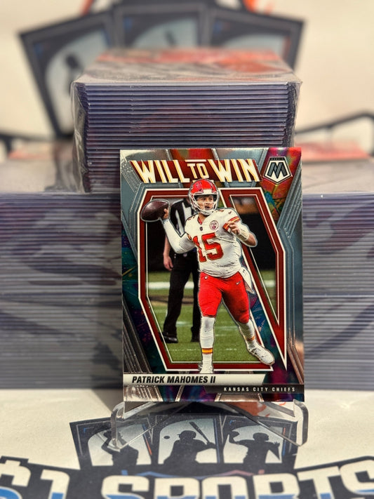 2021 Panini Mosaic (Will to Win) Patrick Mahomes II #WW-2