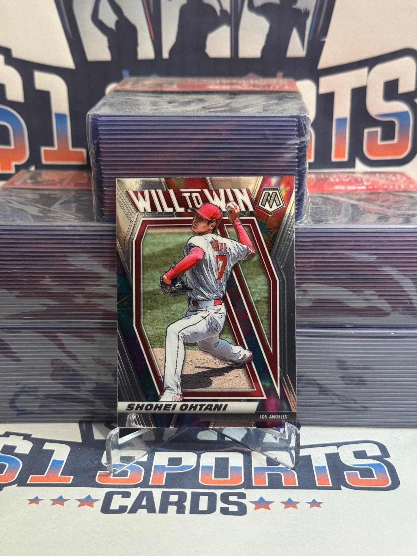 2021 Panini Mosaic (Will to Win) Shohei Ohtani #WTW8