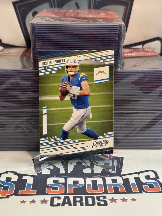 2021 Panini Prestige (2nd Year) Justin Herbert #192