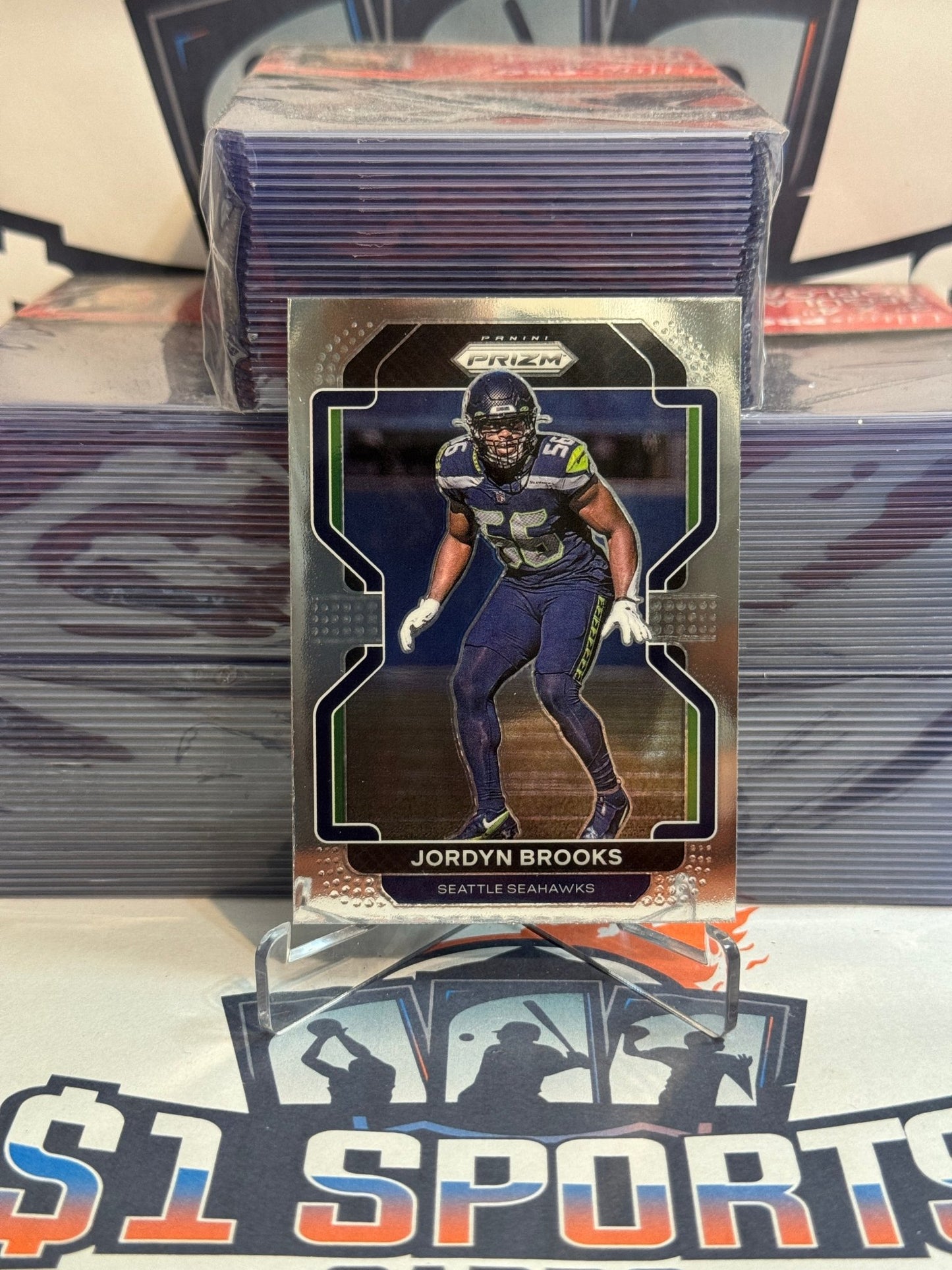 2021 Panini Prizm (2nd Year) Jordyn Brooks #48