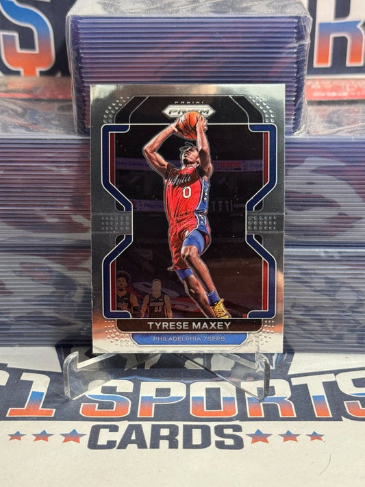 2021 Panini Prizm (2nd Year) Tyrese Maxey 28