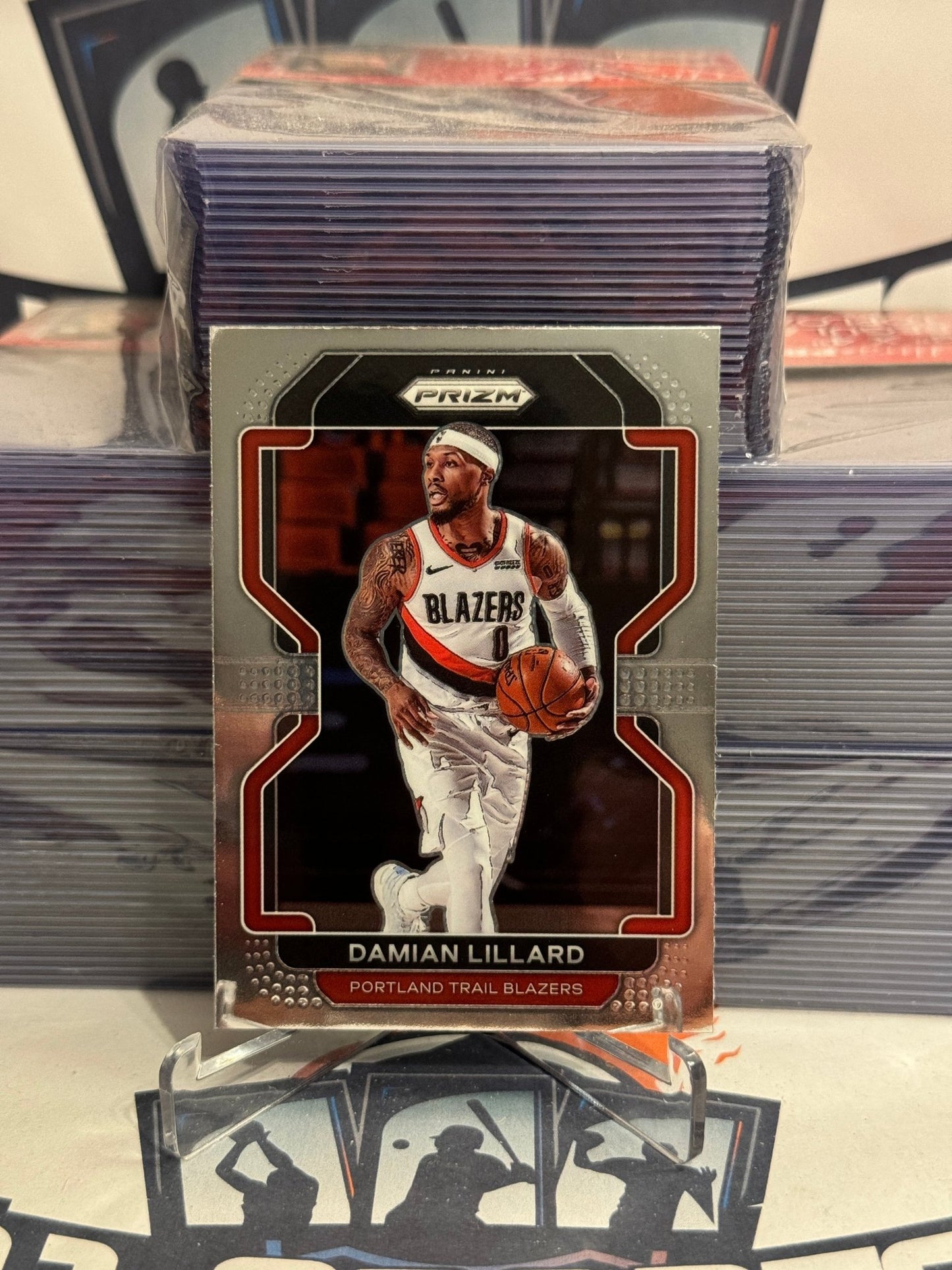 2021 Panini Prizm Damian Lillard #116