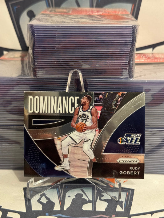 2021 Panini Prizm (Dominance) Rudy Gobert #23