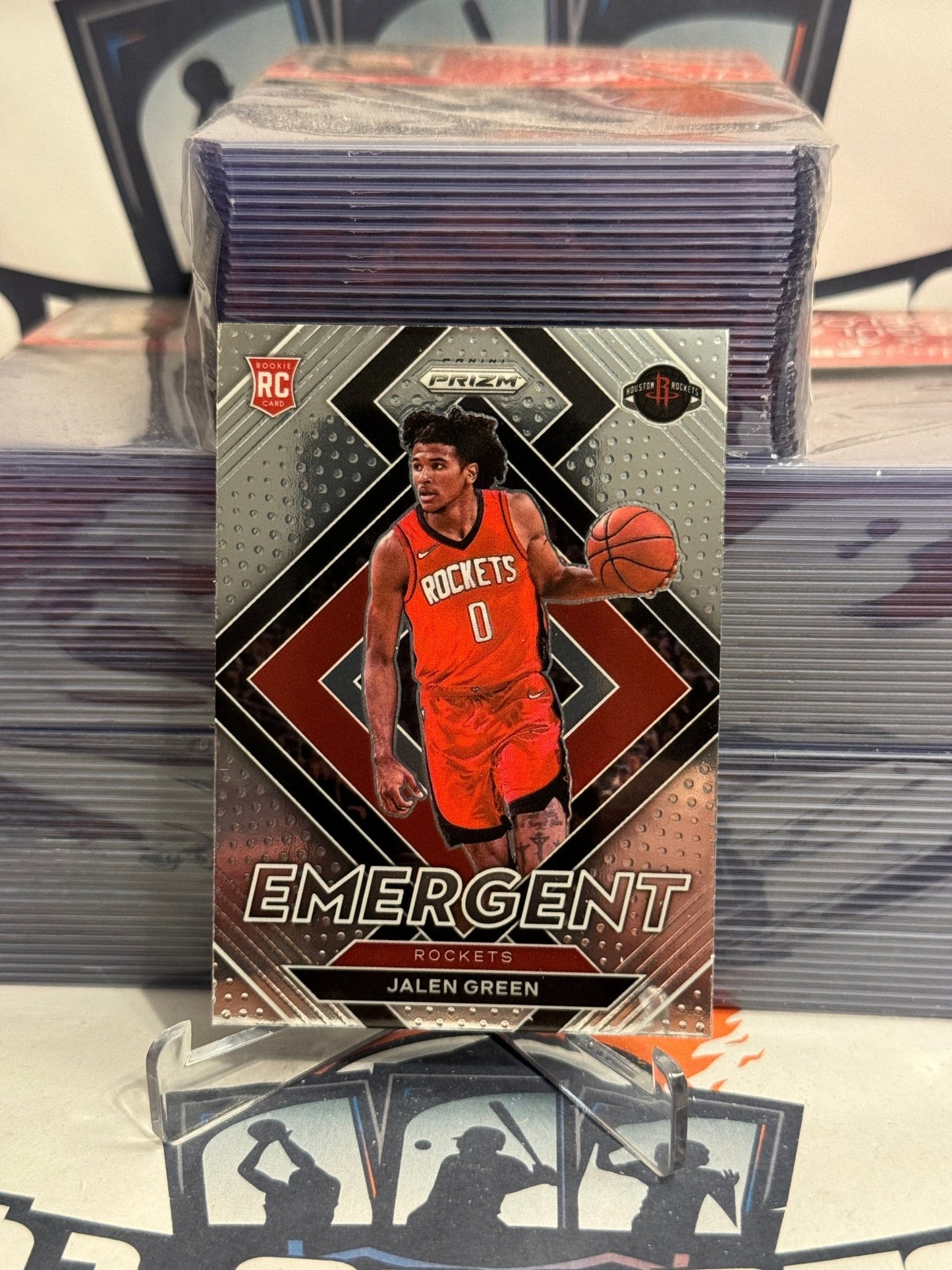 2021 Panini Prizm (Emergent) Jalen Green Rookie #15