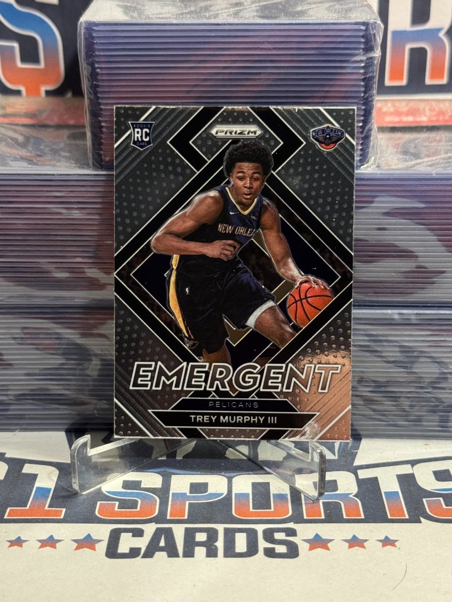 2021 Panini Prizm (Emergent) Trey Murphy III Rookie 3