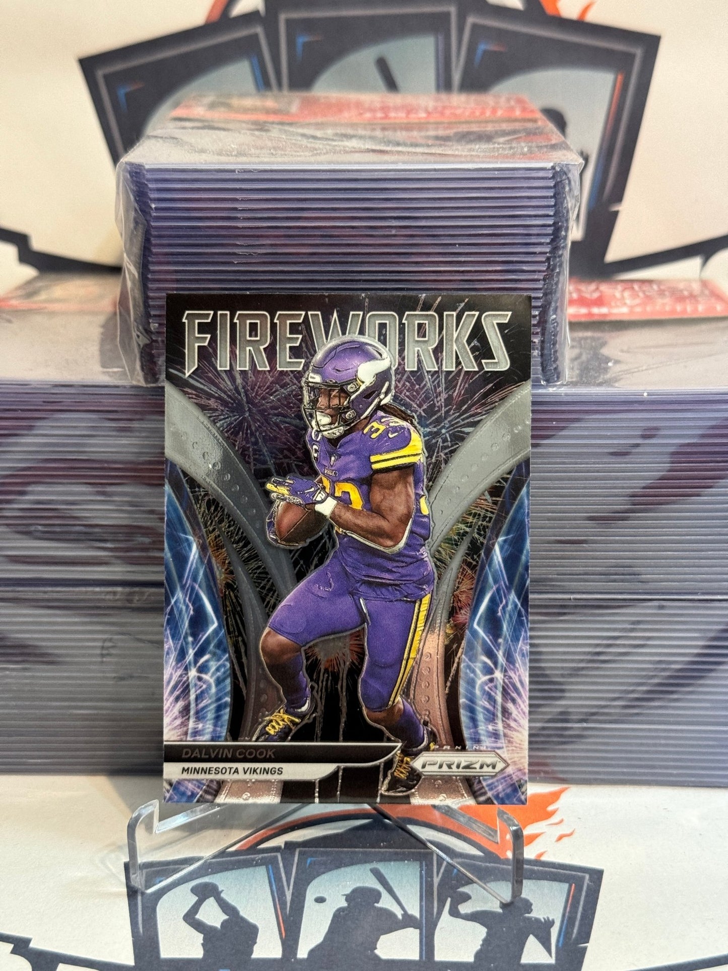 2021 Panini Prizm (Fireworks) Dalvin Cook #F - 2