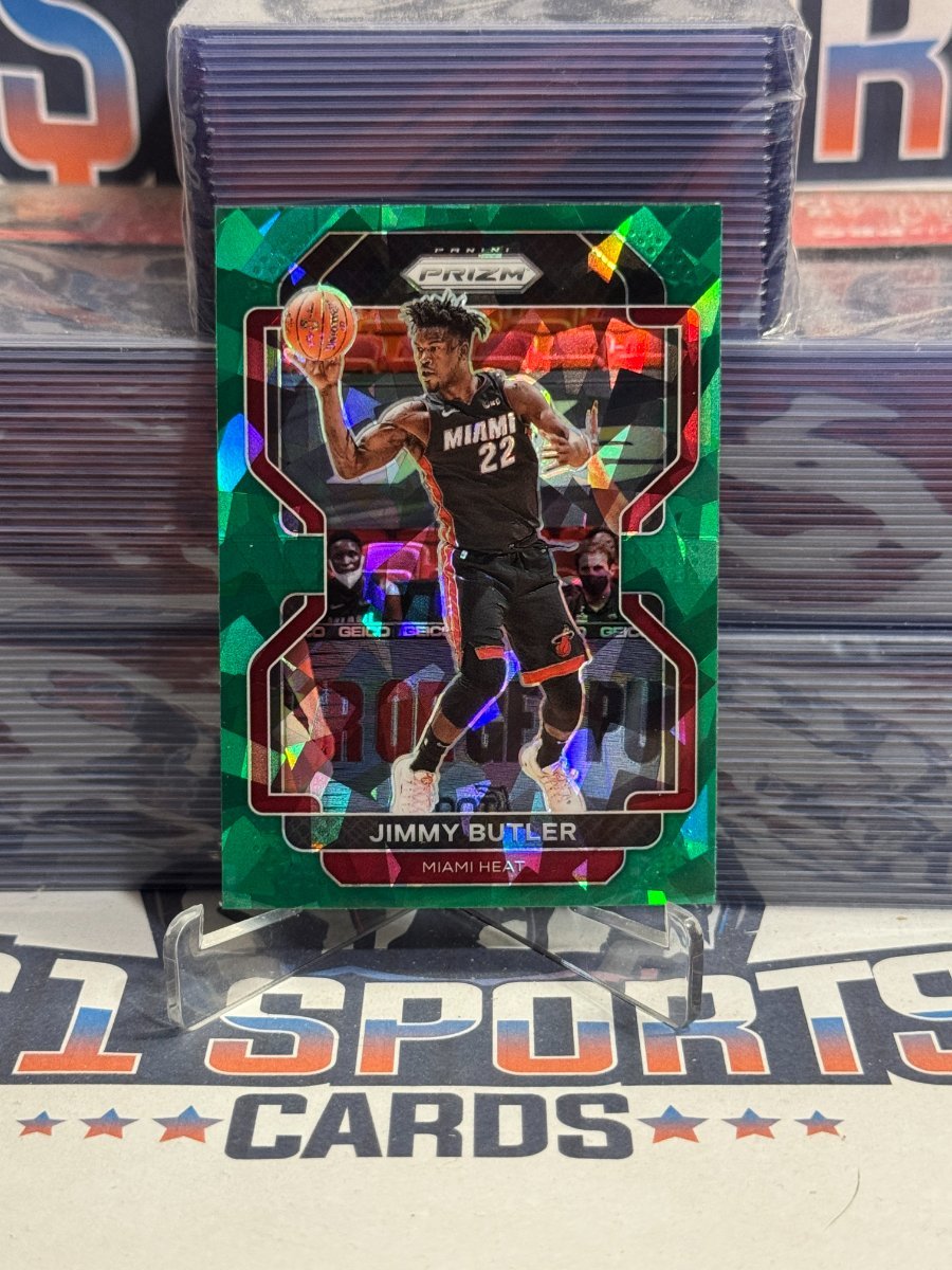 2021 Panini Prizm (Green Ice Prizm) Jimmy Butler 236