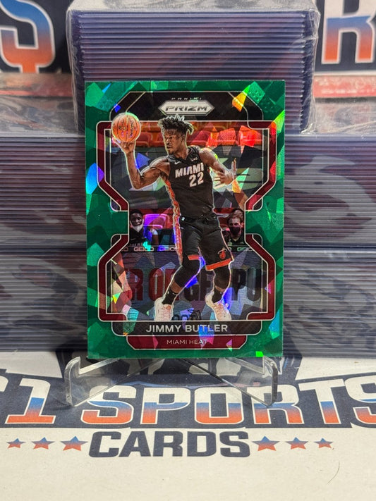 2021 Panini Prizm (Green Ice Prizm) Jimmy Butler 236