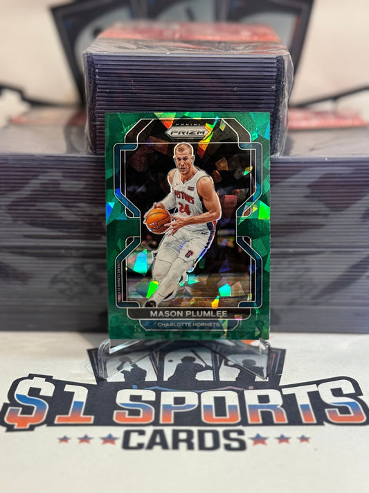 2021 Panini Prizm (Green Ice Prizm) Mason Plumlee #221